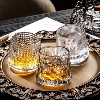 Set 6 ly thuỷ tinh,cốc thuỷ tinh cao cấp đế lồi nhiều hoạ tiết