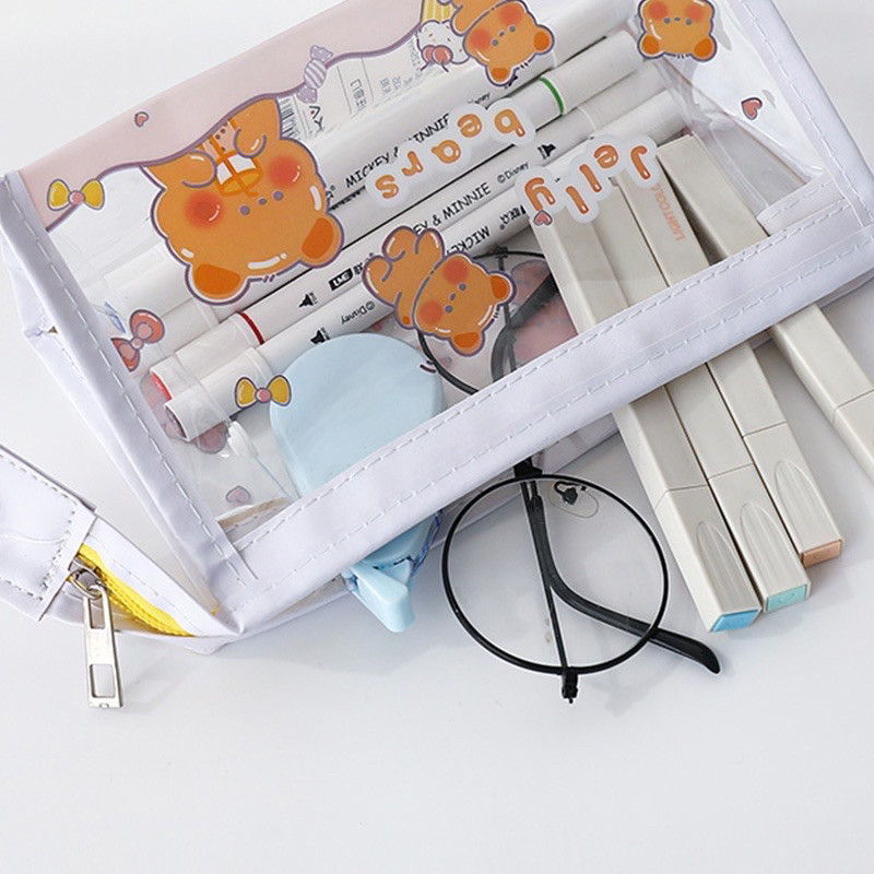 Túi đựng bút viết không thấm nước phong cách Nhật Bản cute. -