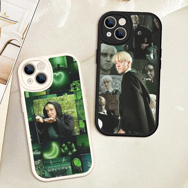 Ốp điện thoại TP-1 D-Draco M-Malfoy Da cứng cho iPhone 16 17.35 14 13 12 Mini 11 14 Pro Max Xs X Xr 7 8 Plus Fundas