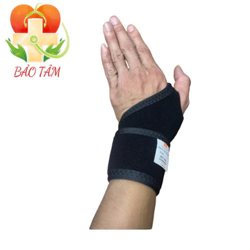 Băng quấn cổ tay, băng thun cổ tay LASTING - Hỗ trợ bảo vệ khớp cổ tay
