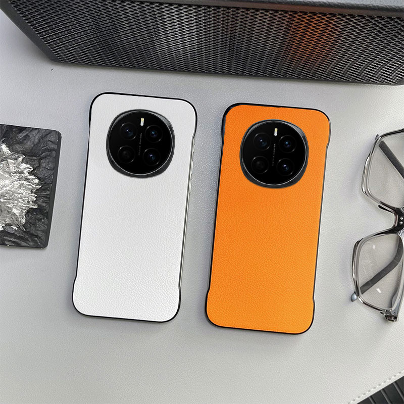 Ốp điện thoại Mỏng Họa Tiết Da Không Khung Cho Honor Magic 7 Pro Mỏng Đơn Giản Chống Sốc Ốp điện thoại Mờ Funda Capa