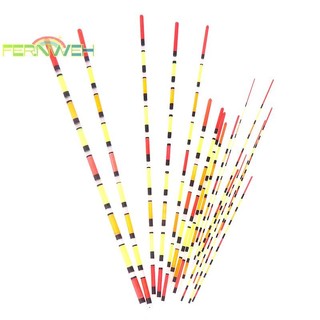 [Fernweh] 10 Cái / lốc Trôi Đuôi Câu Cá Hàng Đầu DIY Rỗng Đậm Đuôi Phao Phao Giải Quyết Phụ Kiện Bắt Mắt Phao Câu Cá [MỚI]