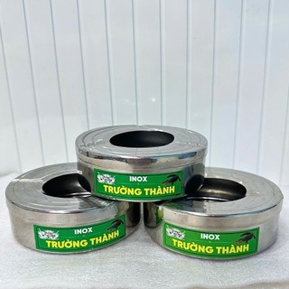 [Giá Xưởng] Combo 10 Gạt Tàn Inox Cỡ Lớn – Chống Gỉ, Dễ Vệ Sinh,  Phù Hợp Gia Đình Quán Ăn, Nhà Hàng