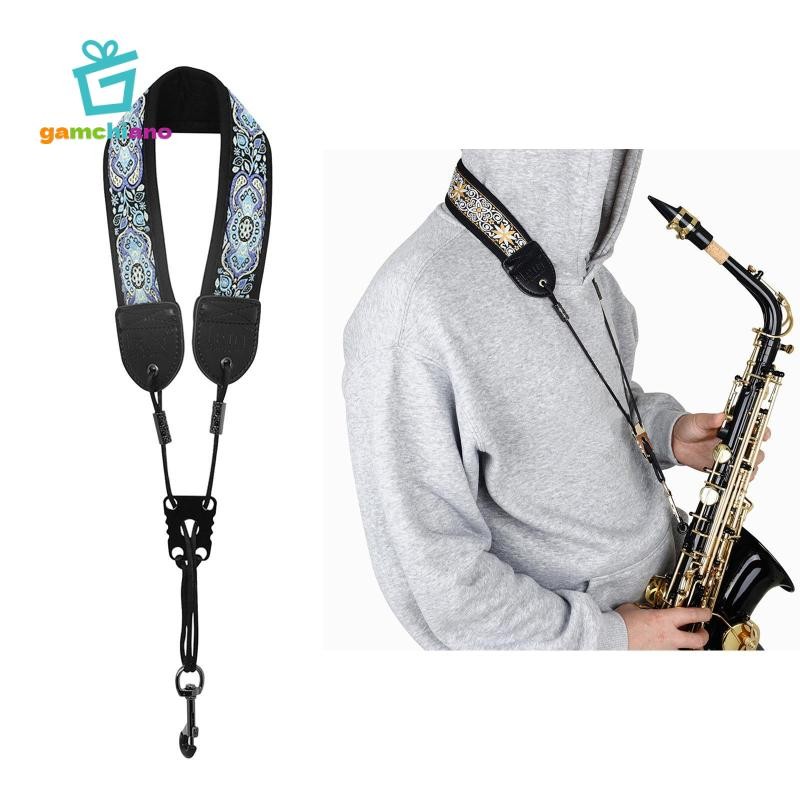 Sax Dây Treo Saxophone Dây Đeo Cổ Di Động Saxophone Bảo Vệ Woodwind