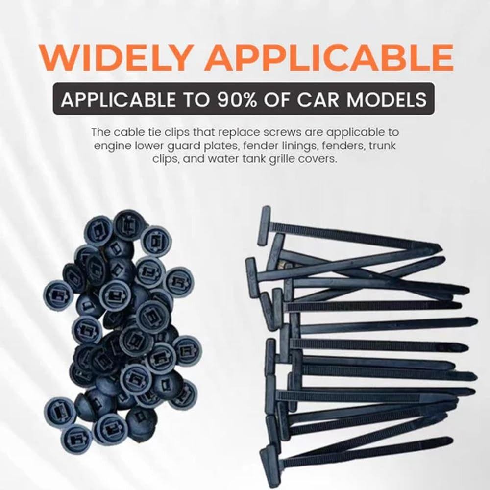 UMITY 20 / 50100 Chiếc Nylon Đa Năng Dây Buộc Cáp Khóa Nylon Chịu Lực Cao Nylon Zip Ties, Tự Khóa Đa Năng Dây Buộc Xe Sửa Chữa Hàng Ngày