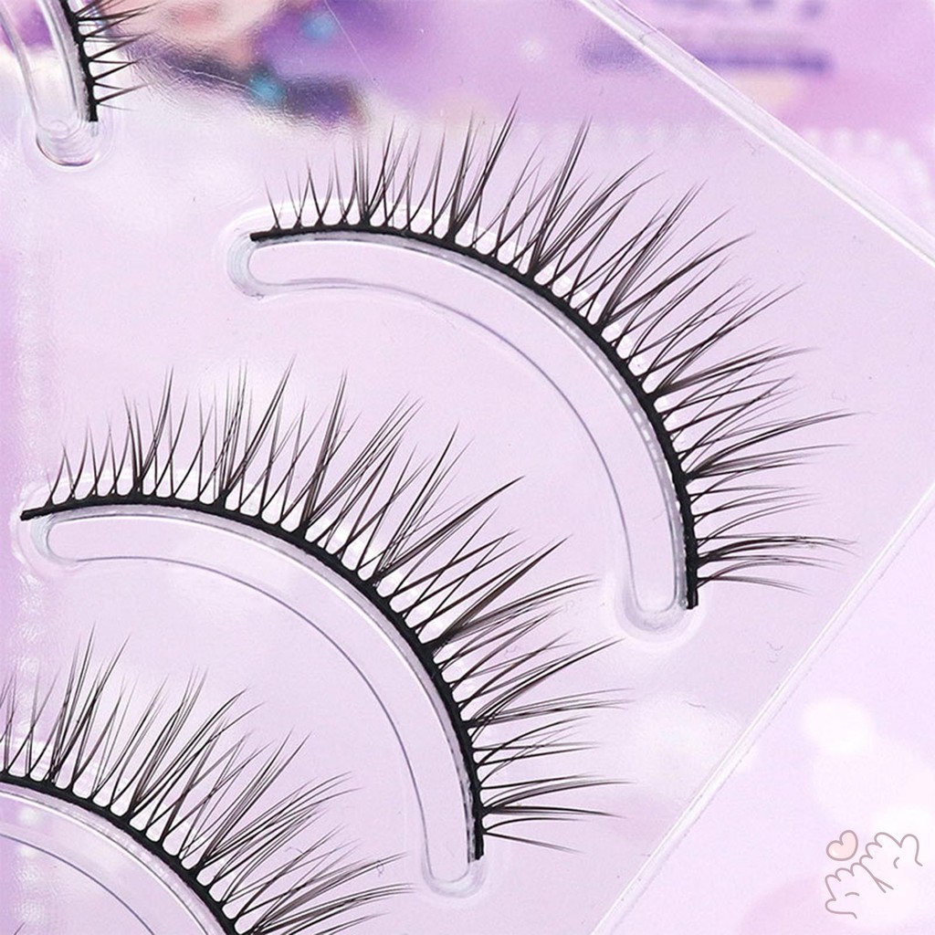 Dây Đen DIY Lông Mi Giả Lông Mi Lông Tơ Tự Nhiên Wispy Mi Món Quà Hoàn Hảo Cho Bé Gái Hoặc Nữ