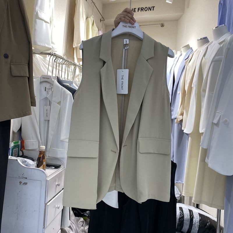 Áo Vest nữ ca ngợi kích thước lớn dáng rộng mỏng