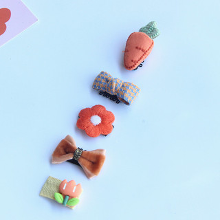 5 Cái / gói Thú Cưng Dễ Thương Phụ Kiện Tóc Chó Kẹp Tóc Teddy Yorkshire Kẹp Tóc Thú Cưng BB Kẹp