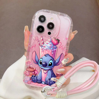 Stitch Sweets Phim Hoạt Hình Dành Cho Samsung A35 A55 A50 A30S A50S A23 A15 A25 A22 A33 A53 A20 A30 A12 A31 A51 A21S A05 A05S Cô Gái Dây Buộc Vỏ Điện Thoại