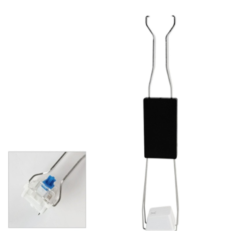 Ior Độ bền Dây thép Keycap Puller Keycaps Công cụ loại bỏ để loại bỏ và bảo trì phím hiệu quả Bàn phím