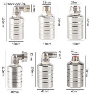Airpeccutin 304 Thép không gỉ Van phao điều khiển mực nước hoàn toàn tự động, Van phao tự động tắt cho nước EN