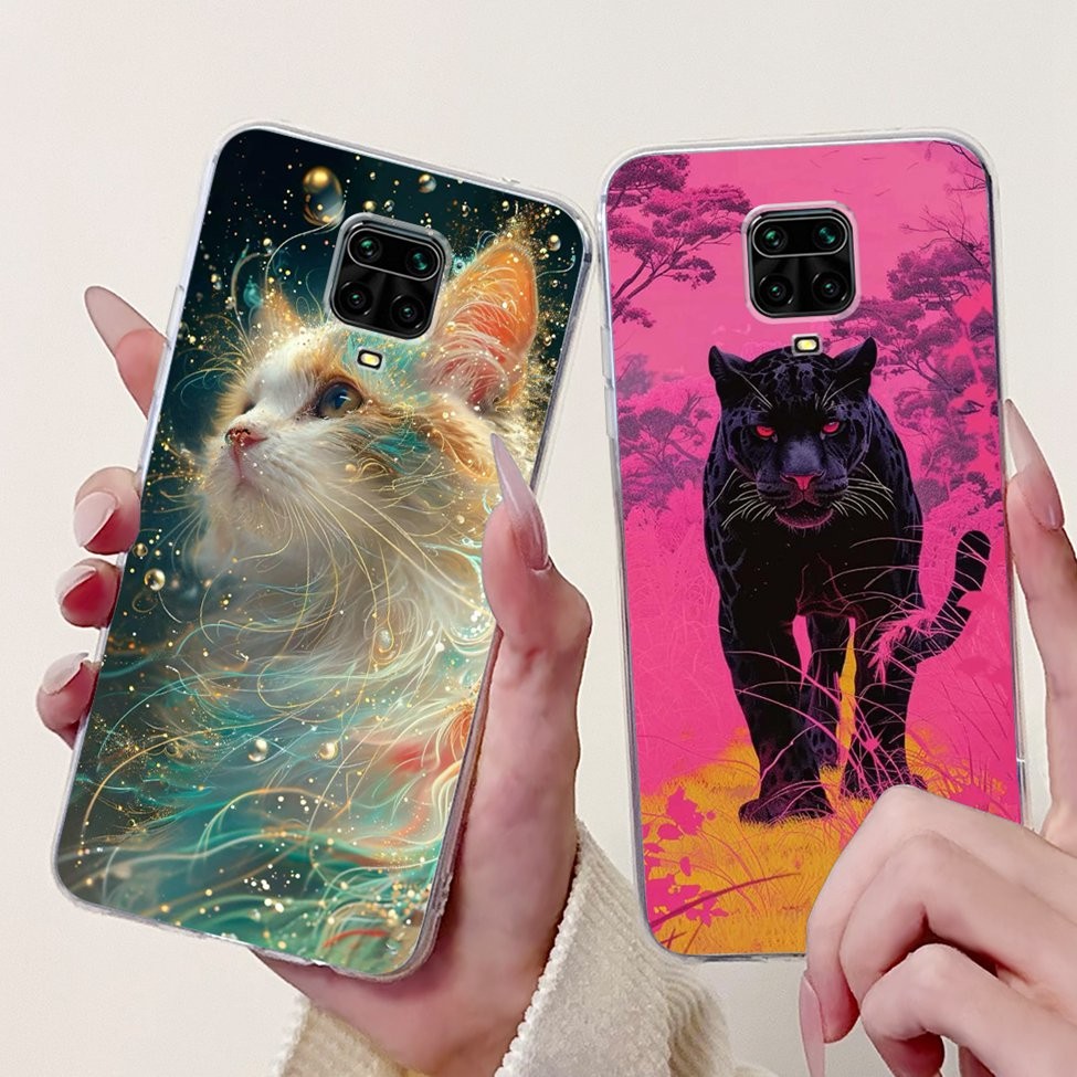 Dành Cho Redmi 10X 4G 5G Ốp Lưng Điện Thoại Thẩm Mỹ Cho Redmi 10X Pro 5G Ốp Lưng Thoáng Mát Bé Trai Bé Gái Thời Trang Bướm