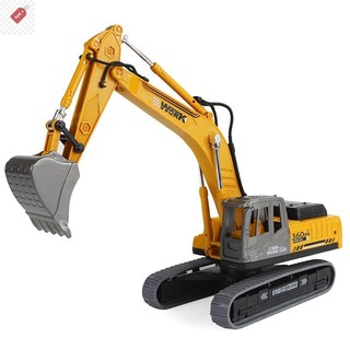 Máy xúc quán tính ALIK Xe kỹ thuật Mô hình Trẻ em Quà tặng VN