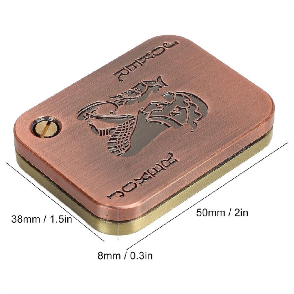 EDC Đẩy Thanh Trượt Kim Loại Fidget Chống Căng Thẳng Đồ Chơi Người Lớn Ngón Tay Spinner Poker Giảm Lo Âu Đồ Chơi Di Động Pop Từ Thanh Trượt Trò Chơi