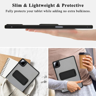 Ốp lưng chống uốn mờ mờ mờ cho Xiaomi Pad 6S pro 12.4 inch Pad 5 6 7 pro Redmi Pad SE 11 SE 8.7 4G Vỏ chống sốc có thể điều chỉnh