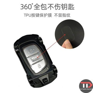 Vỏ bảo vệ chìa khóa xe mô hình ô tô Hyundai ~