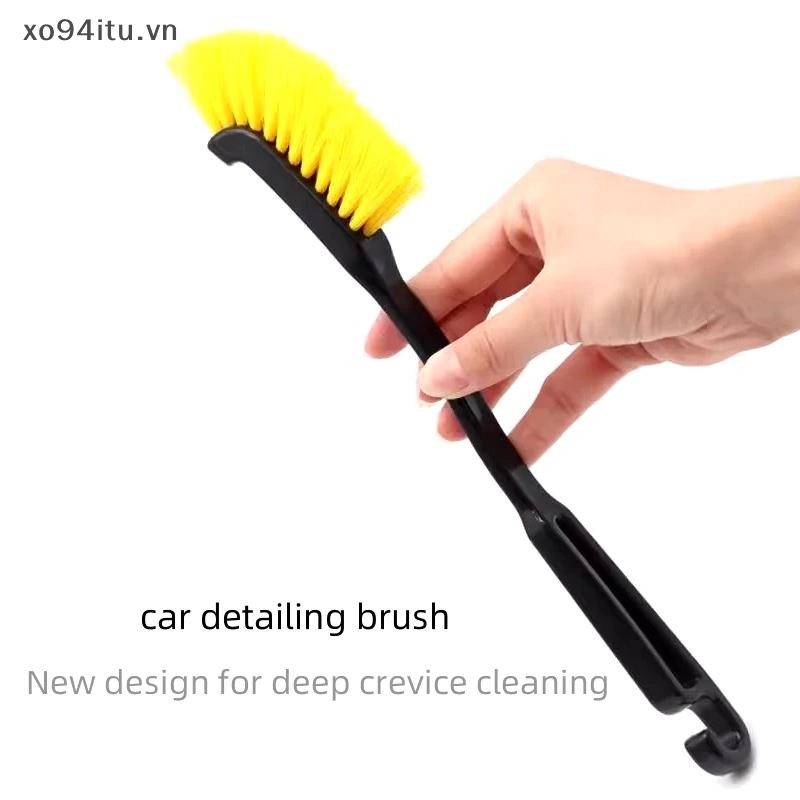 Xoitu Lốp Xe Ô Tô Vành Bánh Xe Bàn Chải Làm Sạch Chi Tiết Bàn Chải Rửa Khăn Đa Năng Bánh Xe Lốp Dụng Cụ Làm Sạch Phụ Kiện Ô Tô VN