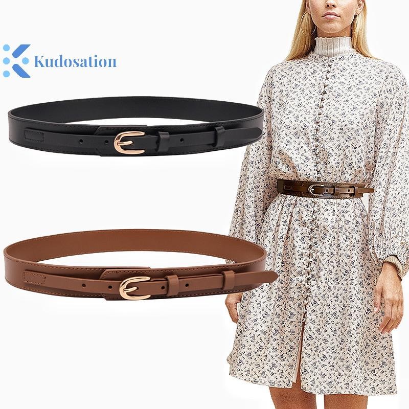 Kudosation Hình Bầu Dục Kim Khóa Nữ Đa Năng Thường Ngày Thắt Lưng Len Áo Phù Hợp Với Thắt Lưng