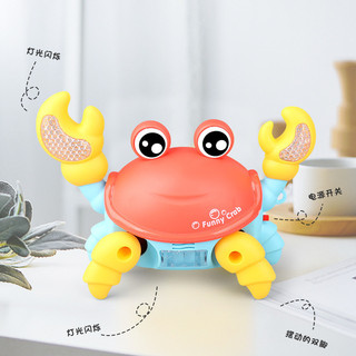 Đồ Chơi Con Cua Chạy Pin Cua Chạy Bằng Pin Phát Nhạc Cua Pin Có Đèn Phát Sáng Cho Bé Pin AA- Đồ Chơi Cho Bé