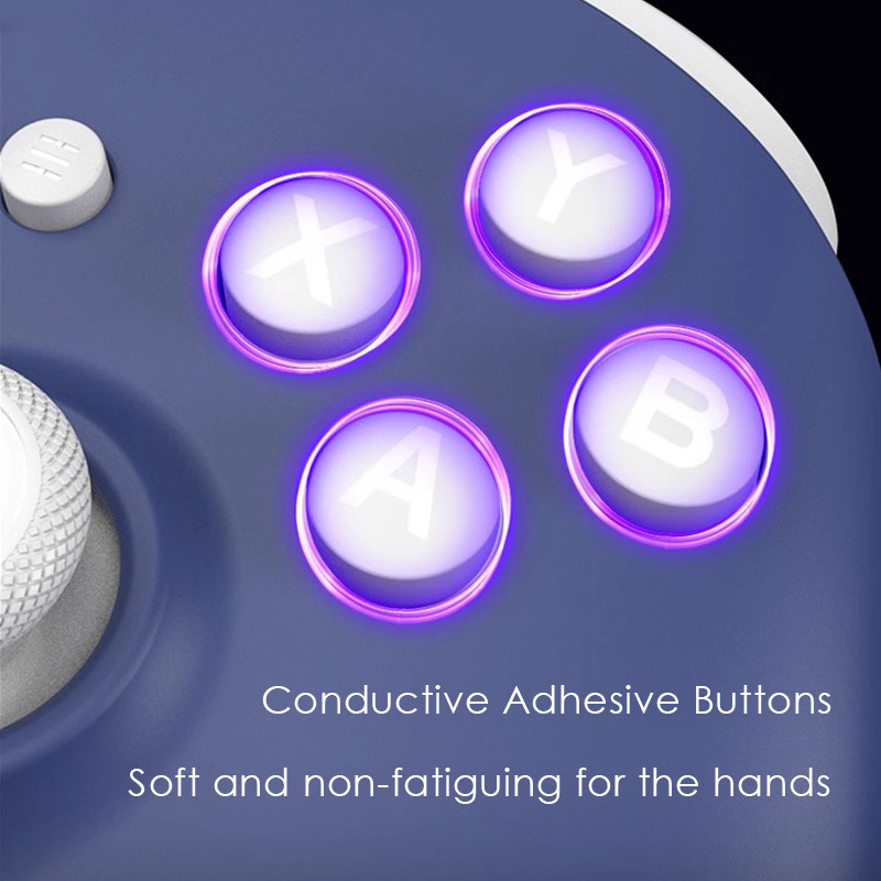 Maoedge Hall Joystick Bộ điều khiển trò chơi không dây Con quay hồi chuyển Tay cầm chơi Game Bluetooth cho Nintendo Switch Bộ điều khiển điện thoại PC