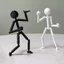 DARON 3D In Hình Mannequin, Mô Hình Búp Bê Di Chuyển Được Đa Khớp Stickman Đồ Chơi, Lắp Ráp 3D In Hình Hành Động Nhiều Phối Hợp Stickman Robot Lắp Ráp Cha Mẹ-Con