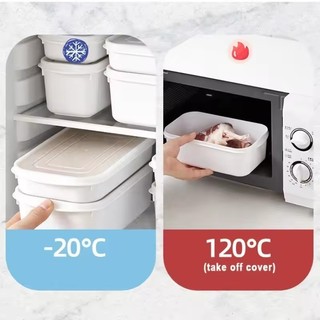 1 / 3 / 5 Cái Hộp đựng gạo nhà bếp có thể xếp chồng lên nhau - Hộp đựng thịt đông lạnh