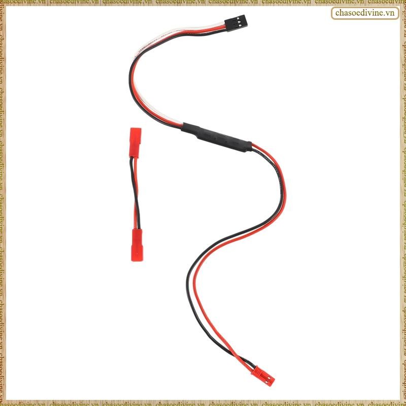 [K O G X] Bảng điều khiển dây điều khiển tời CH3 Cáp thu điều khiển từ xa cho bánh xích RC 1 / 10 Trục SCX10 TRX4