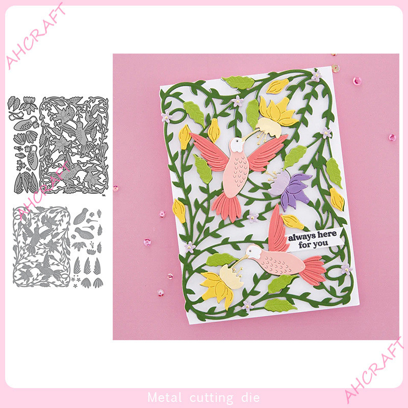 Thép Carbon Cắt Khuôn Sổ Lưu Niệm Cắt Kim Loại Chết Dập Nổi Khắc Mẫu DIY Album Ảnh Sổ Tay Trang Trí Dụng Cụ