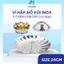 Vỉ Hấp Inox Dày 3 Chân Size 24cm – Dùng Hấp Đồ Ăn, Đồ Xôi, Kèm Hộp Đựng