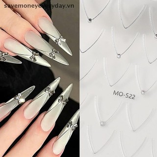 [savemoneyeveryday] 1 Tấm Miếng Dán Móng Tay 3D Laser Starburst Bạc Vàng Trang Trí Móng Tay Nghệ Thuật Sống Động Cho Làm Móng Tay Nghệ Thuật Làm Móng Tay Pháp Và Móng Tay DIY [vn]