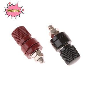 Pnpia M6 Thiết Bị Đầu Cuối Đồng thau Bài Cuối Khối Loại 333 Ren Vít Đỏ Và Đen Nhiệt Độ 6 Mm Đồng Vít Boutique