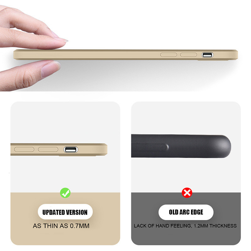 Iphone13 13Pro 13ProMax 13Mini Vuông Silicon Lỏng TPU Mềm Chống Sốc Ốp Điện Thoại Cho iPhone 13 Pro Max Mini Chống Vân Tay Điện Thoại Ốp Lưng Bảo Vệ Ốp Lưng