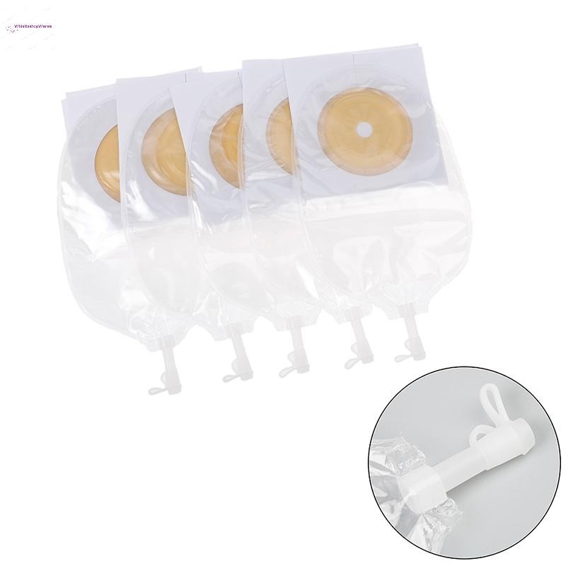 Cod 1X Thoát Nước Urostomy Túi Đóng Van Chống Chảy Ngược Túi Chăm Sóc Stoma Mới