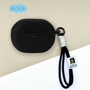 Dành cho Soundpeats Capsule 3 Pro + / Capsule 3 Pro Plus Vỏ bảo vệ tai nghe Vỏ bảo vệ tai nghe màu trơn Vỏ mềm Bảo vệ tai nghe có vòng