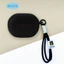 Dành cho Soundpeats Capsule 3 Pro + / Capsule 3 Pro Plus Vỏ bảo vệ tai nghe Vỏ bảo vệ tai nghe màu trơn Vỏ mềm Bảo vệ tai nghe có vòng