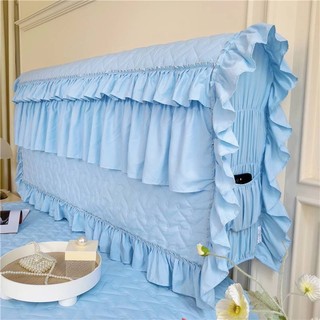 Thân Thiện Với Da Chải Dày Đầu Giường Bao Gồm Tất Cả Màu Trơn Quilted Ren Da Đầu Giường Chống Bụi