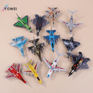 YOWEI Fighter Model 6 Chiếc Máy Bay Bộ Hợp Kim Máy Bay Đồ Chơi Bộ Sưu Tập Máy Bay Chiến Đấu Trang Trí Cho Trẻ Em Bé Trai Quà Tặng VN