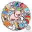 50 Nhãn Dán Sticker Cute Động Vật Phong Cách Hoạt Hình