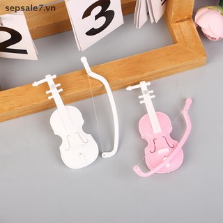 [-d] Mô phỏng vĩ cầm thu nhỏ Violin Handmade Để bàn Trang trí đàn violin Phụ kiện nhà búp bê không mùi {vn}