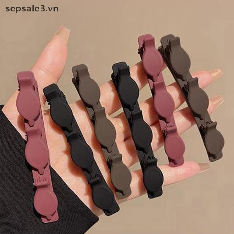 # VN # Kẹp Tóc Màu Trơn Phong Cách Hàn Quốc Cắt Tóc Nổ Kẹp Trán Đổ Xô Barrettes Phụ Kiện Tóc.