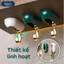 Móc dán tường GADI chịu lực xoay 360 độ, Miếng dán treo tường siêu dính, treo chìa khoá, treo đồ dùng nhà bếp