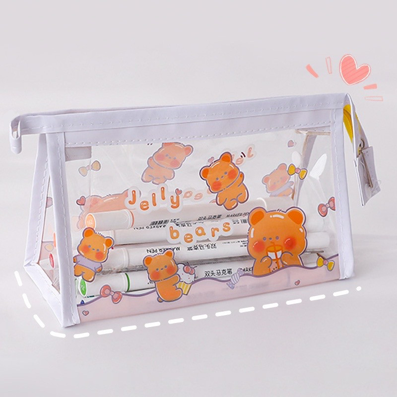 Túi đựng bút viết không thấm nước phong cách Nhật Bản cute. -