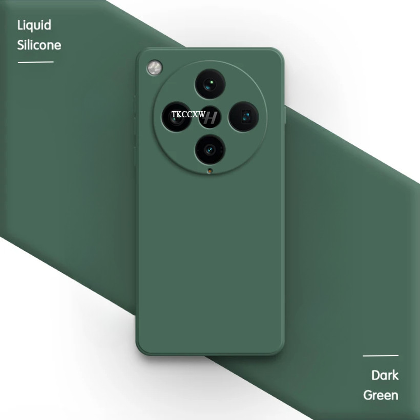Ốp Silicon Chính Hãng Thời Trang Cho OPPO Find X8 Pro 5G 6.78 "PKC110 PKC130 Vỏ Điện Thoại Bảo Vệ Ống Kính Ốp Lưng