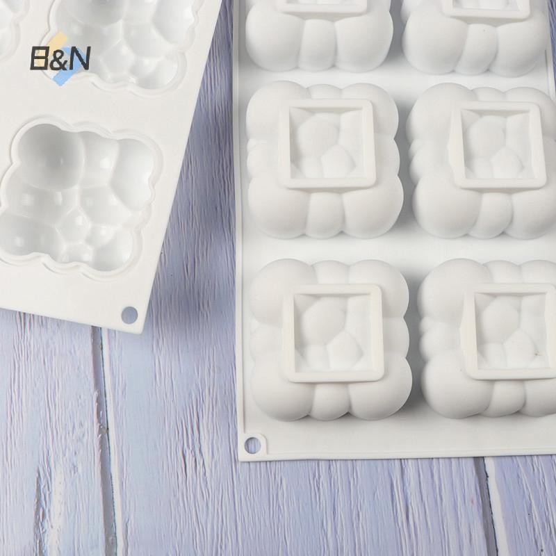 Khuôn làm bánh hình đám mây B & N được sử dụng để nướng đồ thủ công DIY Nến xà phòng Dụng cụ trang trí Làm quà tặng sinh nhật.