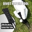 MOON Golf Divot Công cụ sửa chữa và Giá đỡ Tee Golf Tee Công cụ chiều cao Dễ dàng sử dụng
