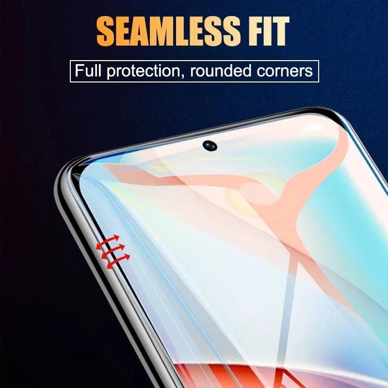 Samsung Galaxy S25/S24/S23 Plus/FE/Edge, 3 miếng HD trong suốt mềm Hydrogel, chống ánh sáng xanh, chống vân tay, bảo vệ màn hình điện thoại