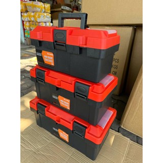 Hộp đựng đồ nghề LIWIN 14-17-19 inch, Thùng dụng cụ nhựa PP cứng cáp chịu lực tốt độ bền cao nhiều ngăn giá tốt