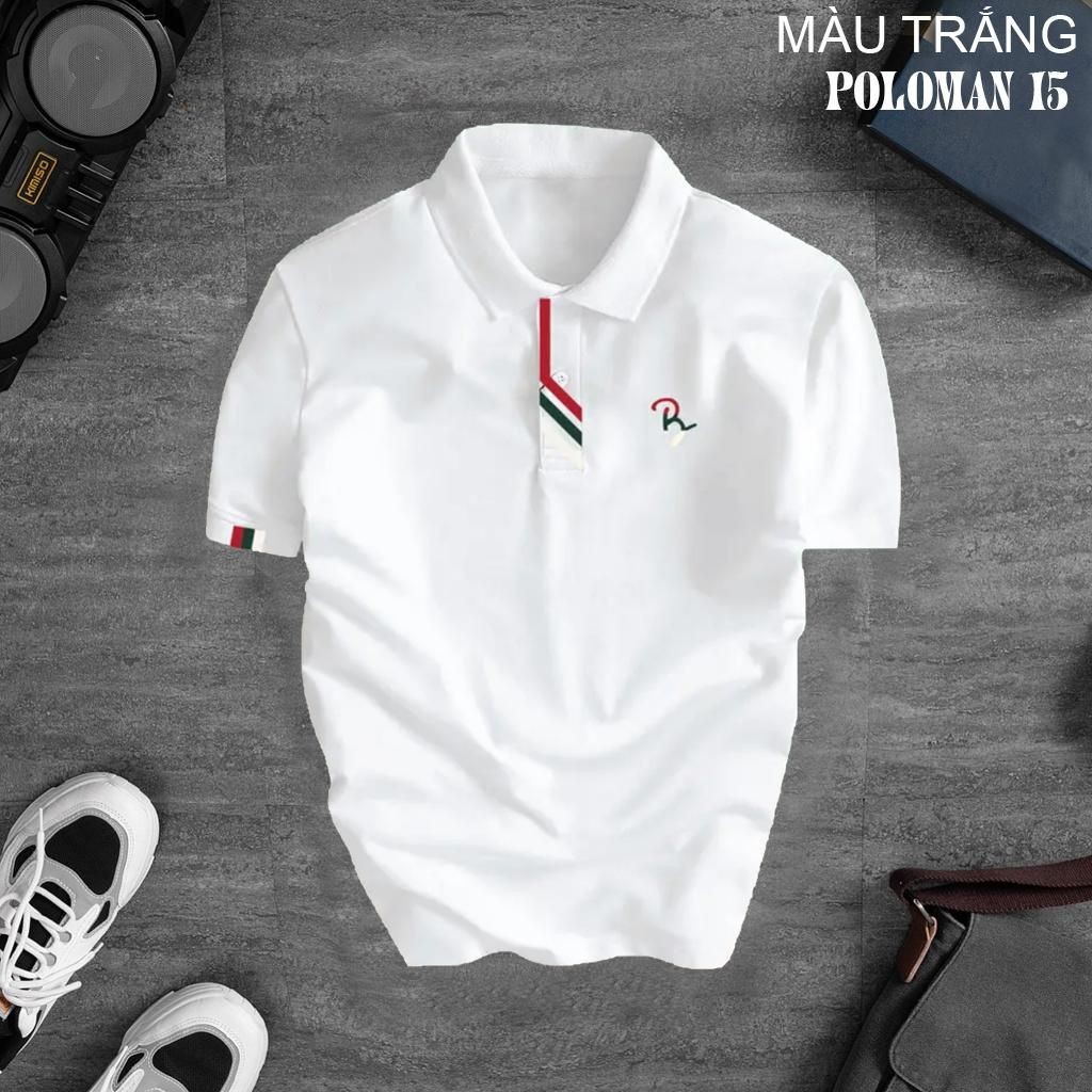 Áo Thun Nam Polo chất vải CVC Cao Cấp Phong Cách Sang Trọng Trẻ Trung Năng Động Có Bigsize - Polo 15