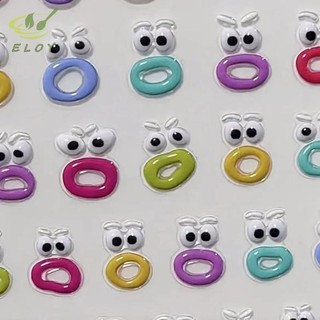 [MAO] 1 Miếng Dán Móng Tay Dễ Thương Sáng Tạo Ngộ nghĩnh Miệng Quái Vật Móng Tay Nghệ Thuật Miếng Dán Thời Trang DIY Chống Thấm Nước Peelable Dán Móng Tay VN