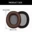 BTM Chất Lượng Da Cừu Đệm Tai Nghe Cho Tai Nghe LagoonANC Earmuff Tăng Cường Con Dấu Nhớ Bọt Và Dễ Dàng Lắp Đặt